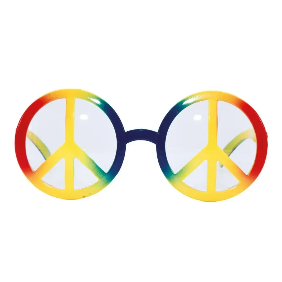 P'tit Clown 40001 occhiali hippie multicolore plastica