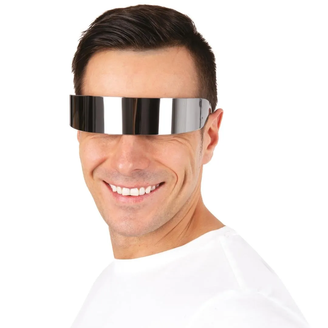 P'tit Clown re22694 Occhiali Futuristici Specchio adulti