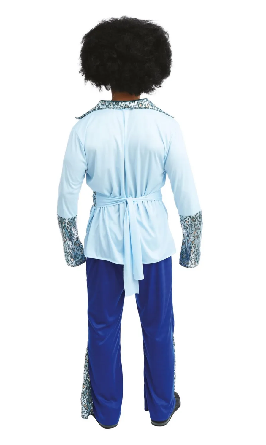 P'tit Clown Costume Discoteca Uomo Anni 70 L-XL