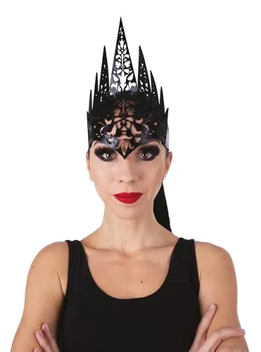 P'tit Clown 22926 Corona Regina Nera per Carnevale