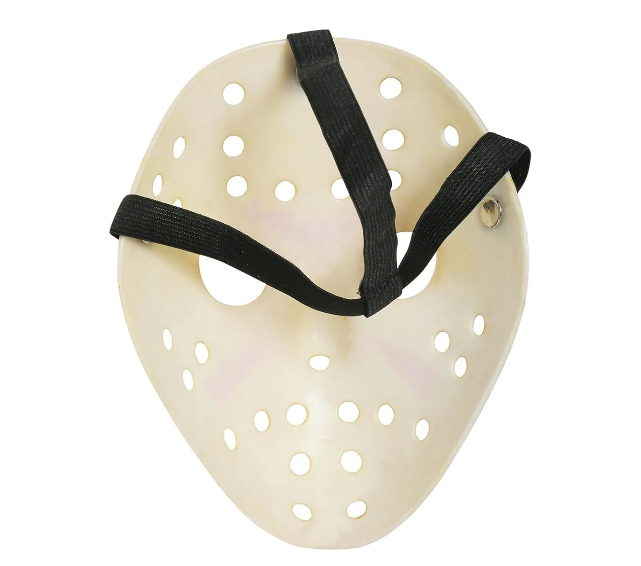 Guirca maschera hockey bambino beige in pvc
