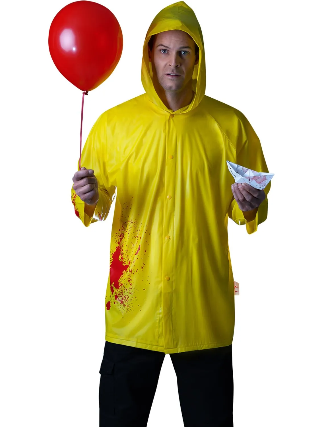 Smiffys IT Chapter 2 Georgie costume impermeabile giallo