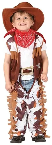 P'tit Clown 92282 costume cowboy baby 2-3 anni 92/104 cm