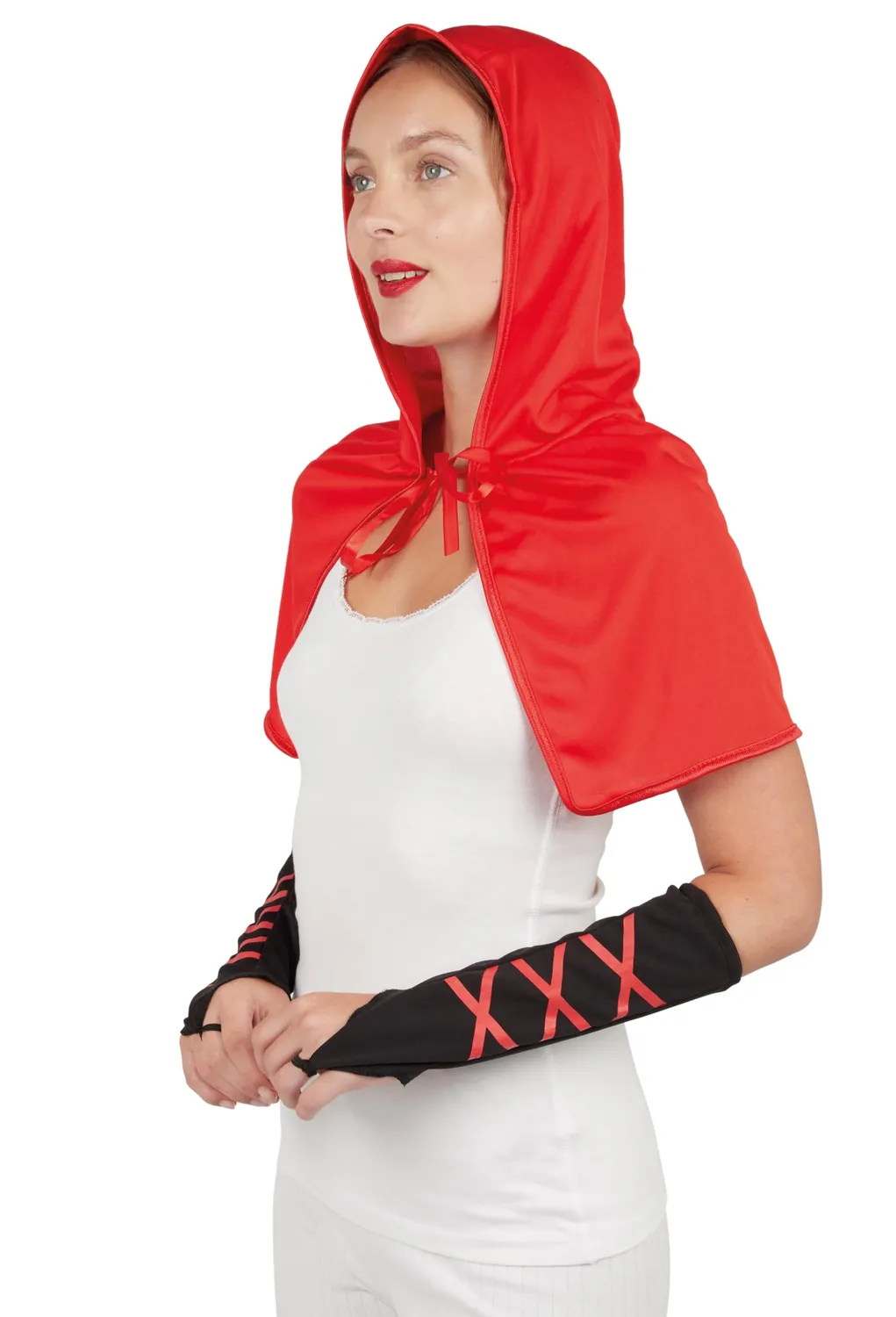 P'tit Clown Cappuccetto Rosso Costume Donna Unica