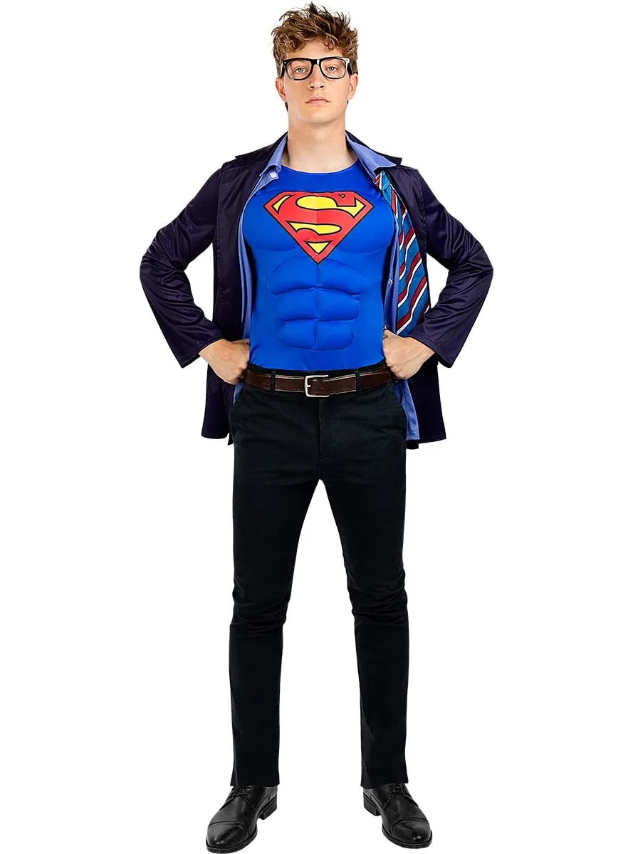 Funidelia Clark Kent Superman costume uomo nero L-XL