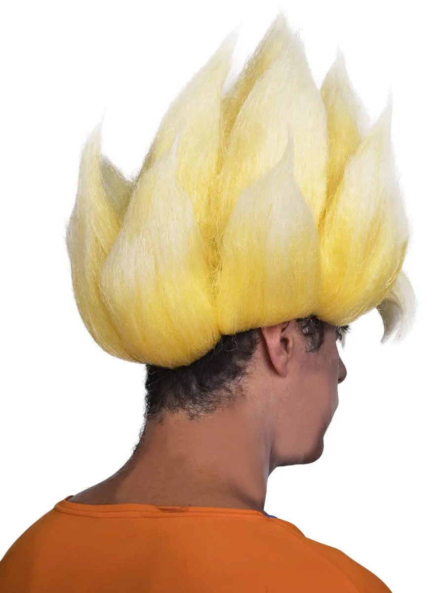 Funidelia Dragon Ball Super Saiyan parrucca gialla adulto