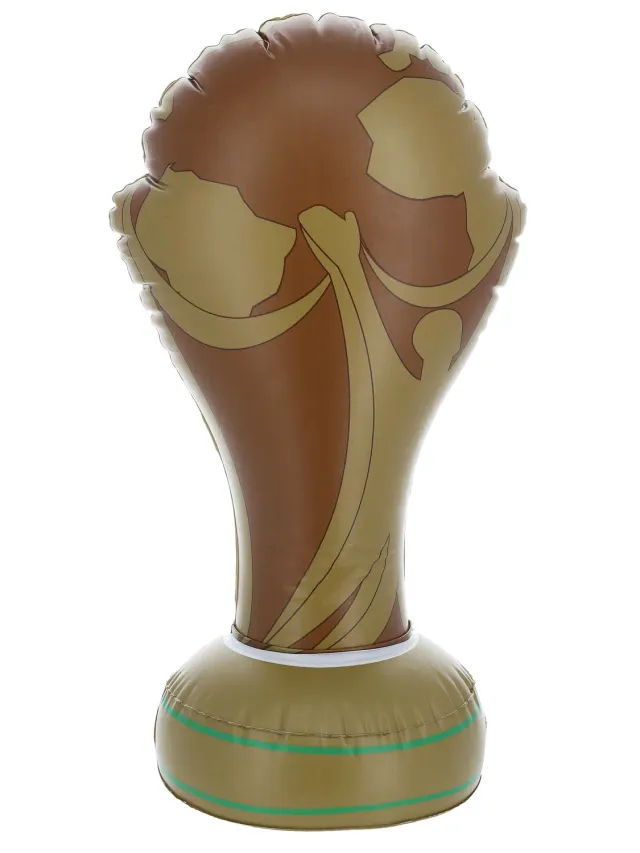 Smiffys Inflatable World Trophy trofeo gonfiabile oro 60 cm