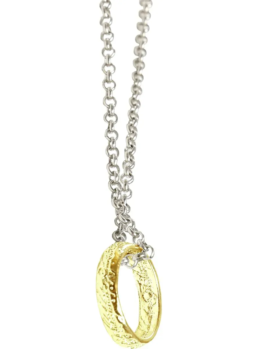 Funidelia Signore Anelli Anello Collana Costume Dorato