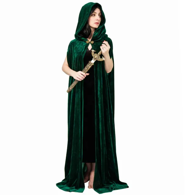 SEA HARE Mago del Capo Vestito donna Verde