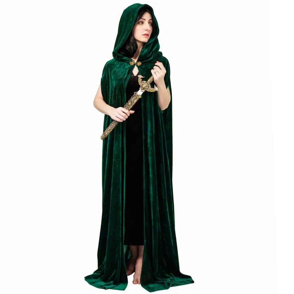 SEA HARE Mago del Capo Vestito donna Verde