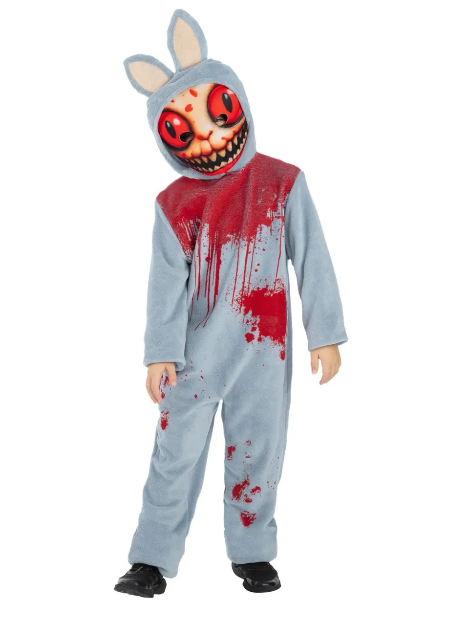 Smiffys Horror La Boo costume coniglio horror bambino grigio