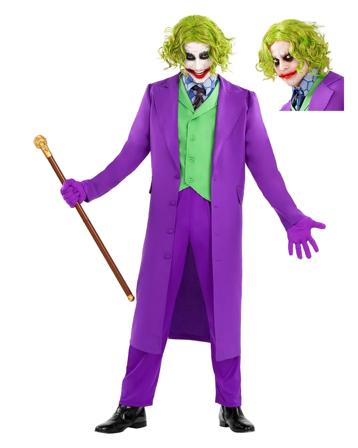 Funidelia Joker Cavaliere Oscuro Costume Uomo L Viola