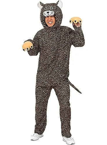 Funidelia Leopardo costume adulto marrone animali giungla