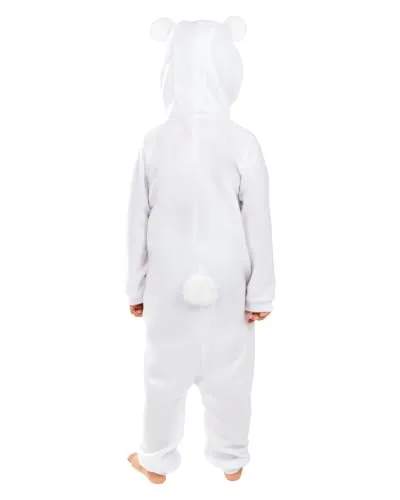 Funidelia Orso Polare Onesie Costume Bambino 7-9 Anni Morbido