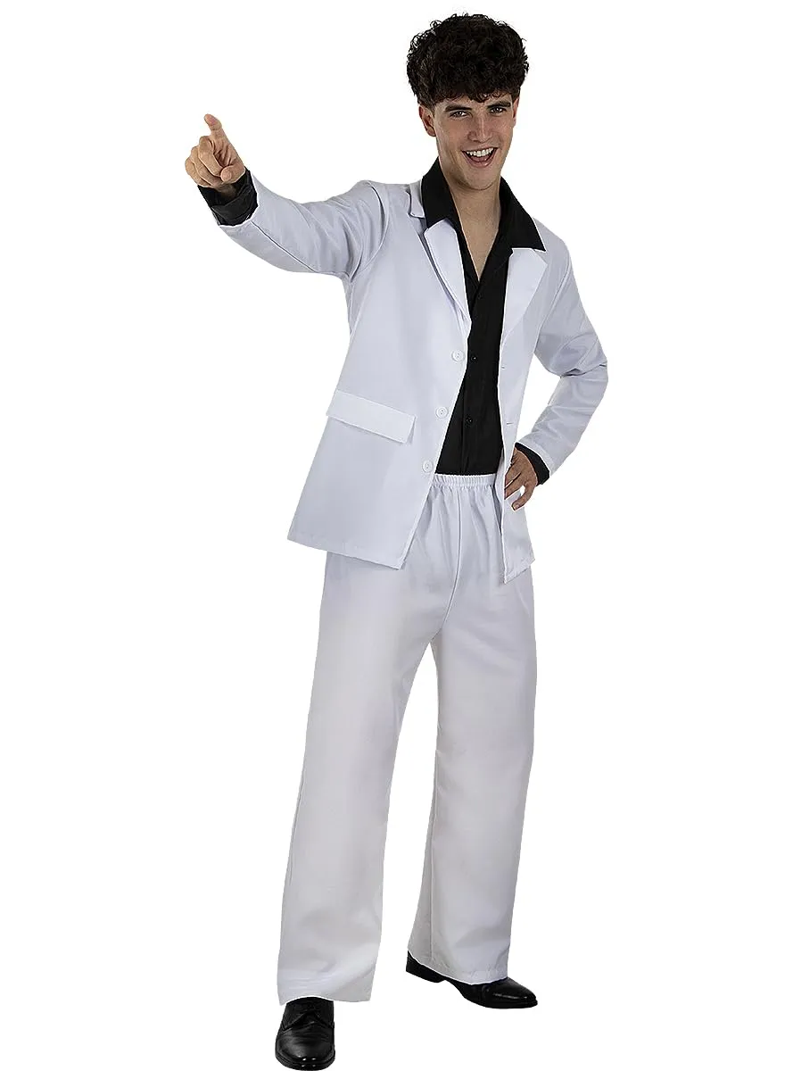 Funidelia Costume Anni 70 Disco Uomo Bianco