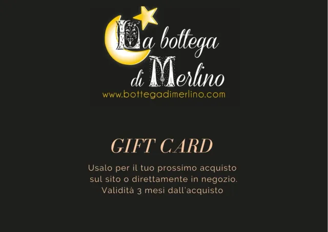 La Bottega di Merlino Gift Card carta regalo negozio e sito