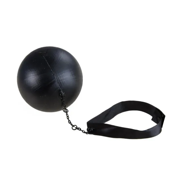 P'tit Clown 60311 palla da bagnard nera con catena