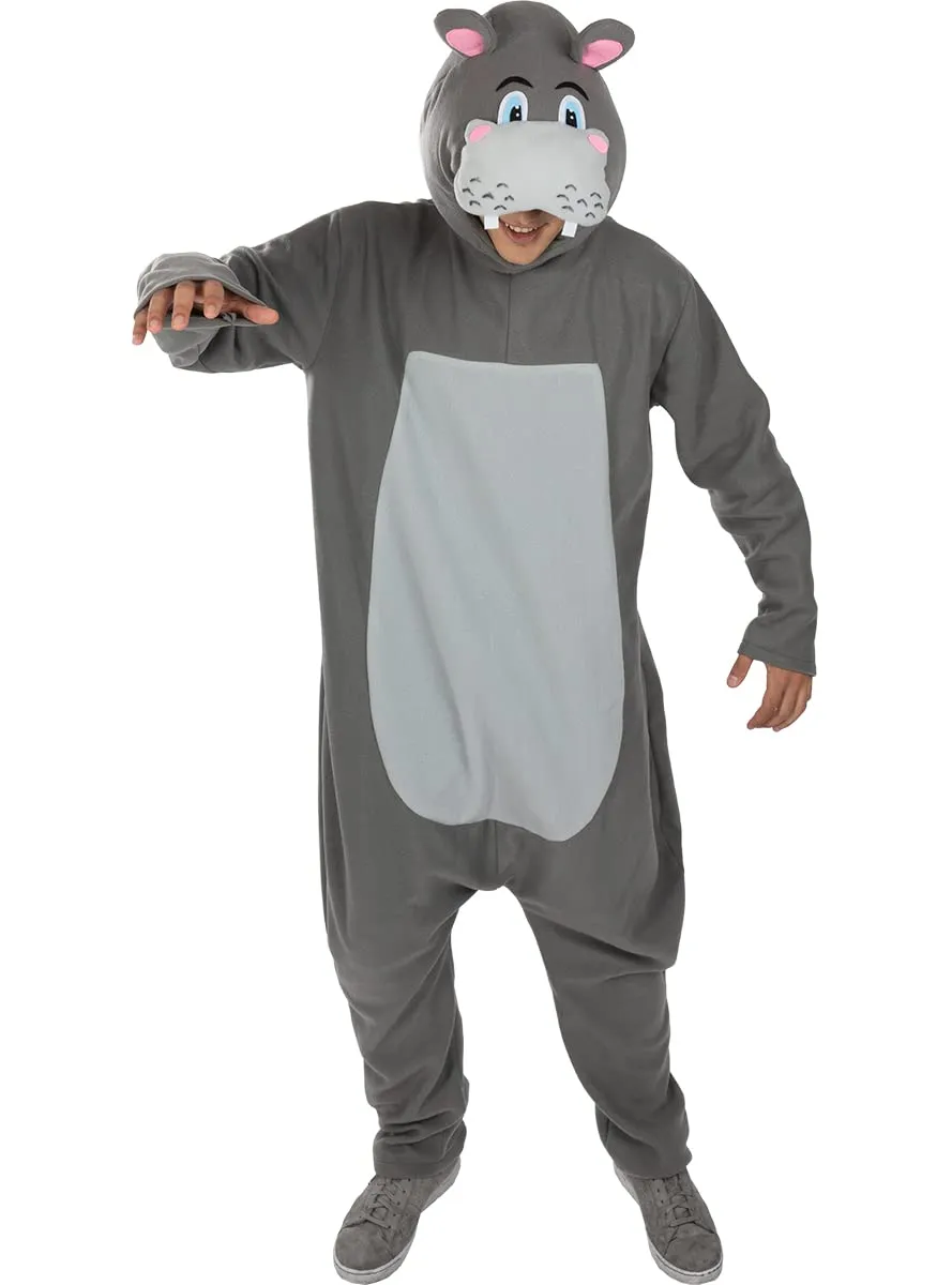 Funidelia Ippopotamo costume adulto grigio