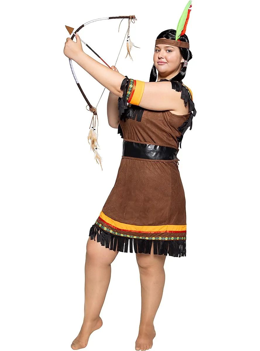 Funidelia Nativo Deluxe costume donna marrone