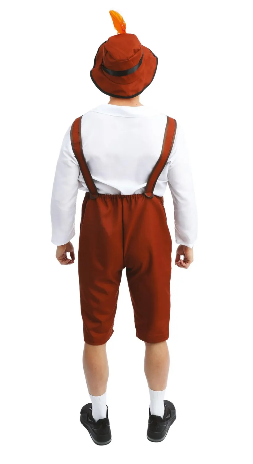 P'tit Clown Costume Oktoberfest Uomo Bavarese L-XL