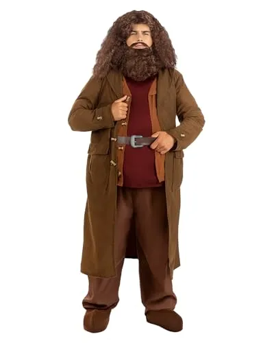 Funidelia Parrucca Hagrid con Barba marrone adulto
