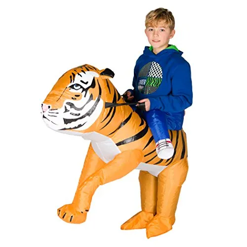 Bodysocks Tigre Costume Gonfiabile Bambini con Ventola