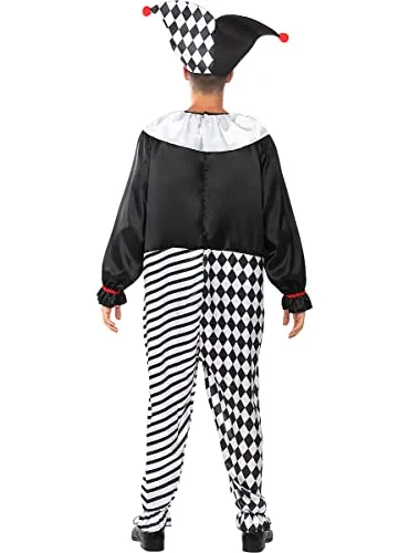 Funidelia Costume Arlecchino uomo nero taglia M