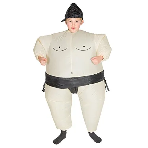 Bodysocks Costume Gonfiabile Sumo Bambini 5-11 con Ventola
