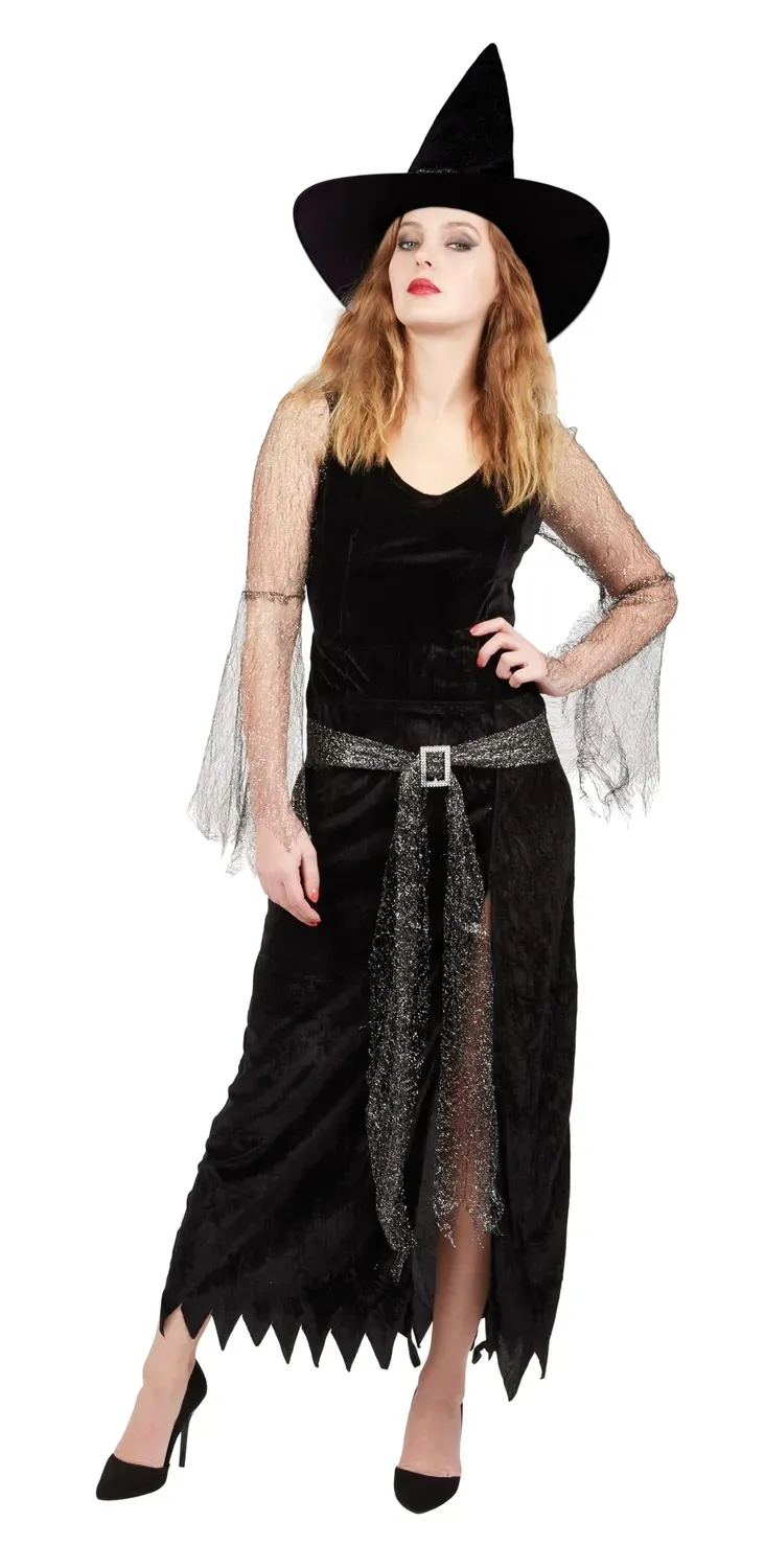 P'tit Clown Strega costume strega tenebre donna
