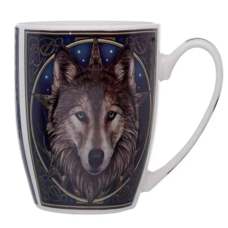 La Bottega di Merlino Lisa Parker tazza lupo porcellana 300 ml