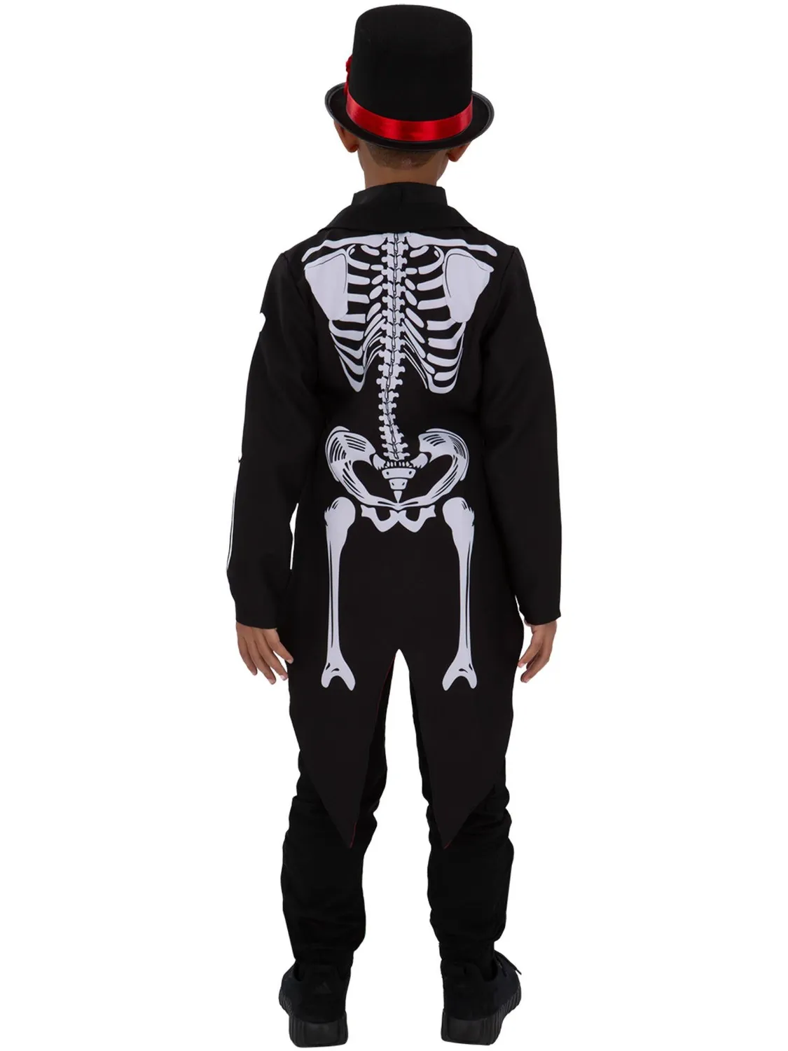 Smiffys Senor Skeleton costume scheletro bimbo 7-9 anni