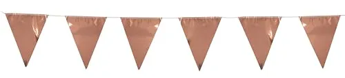 P'tit Clown re41182 ghirlanda metallo oro rosa 3,6 m festa