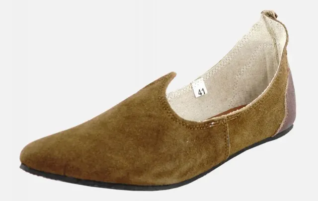 La Bottega di Merlino Scarpa Bassa Marrone 36 Scamosciata