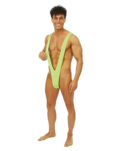 P'tit Clown 23826 mankini uomo verde taglia unica