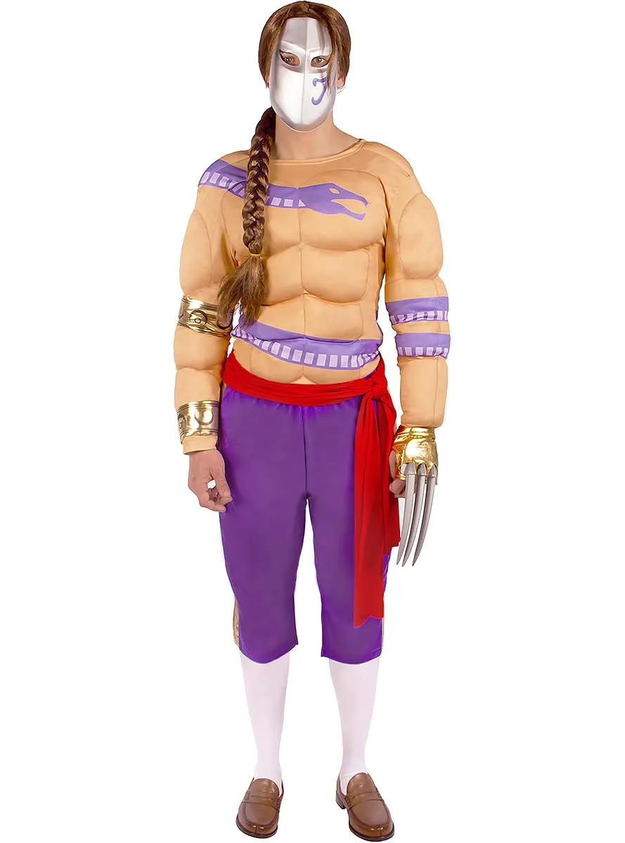 Funidelia Street Fighter Vega costume uomo viola ufficiale