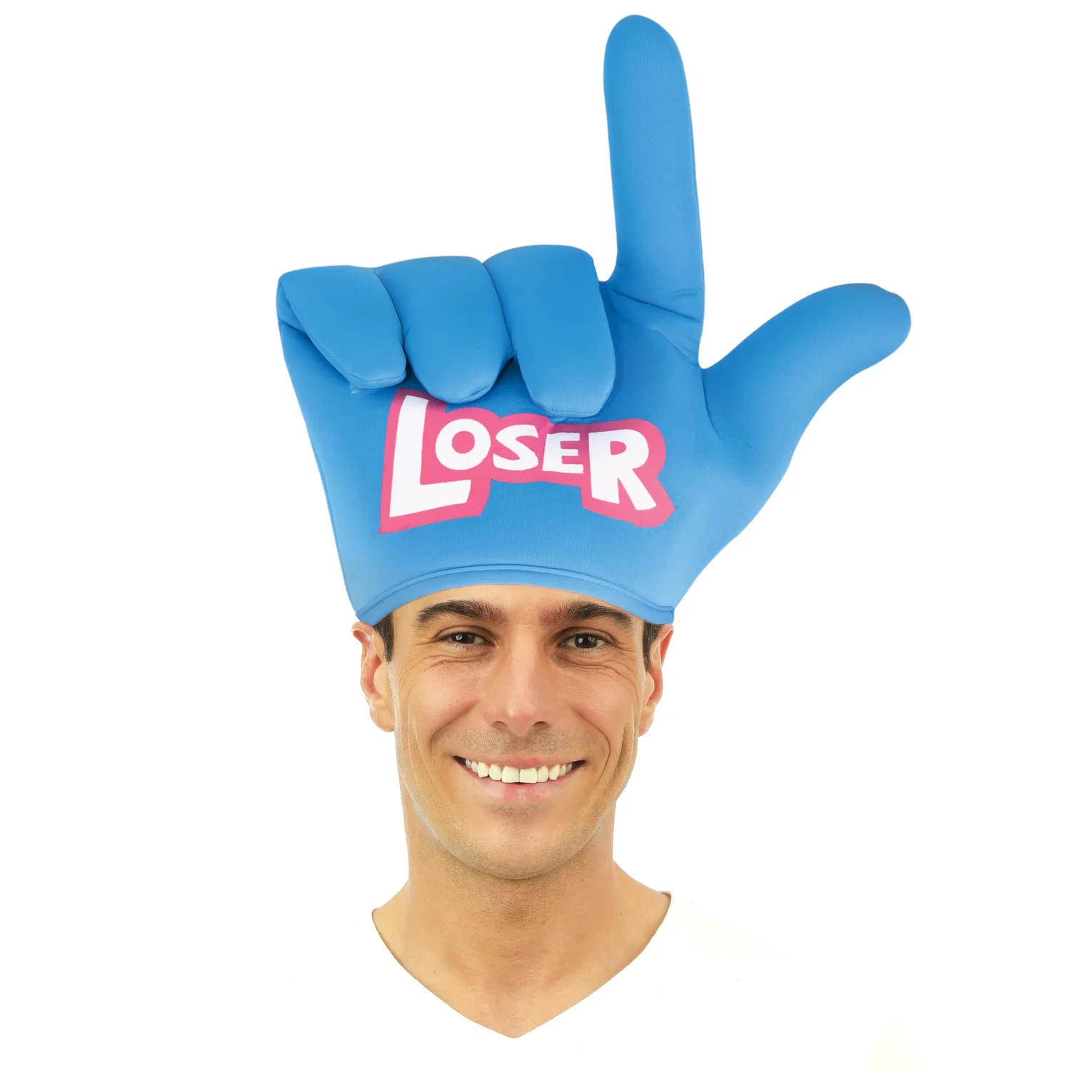 P'tit Clown Cappello Mano Loser blu taglia unica adulto