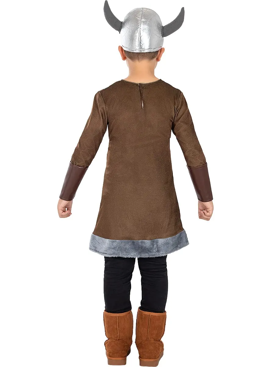 Funidelia Vichingo costume bambino 3-4 anni marrone