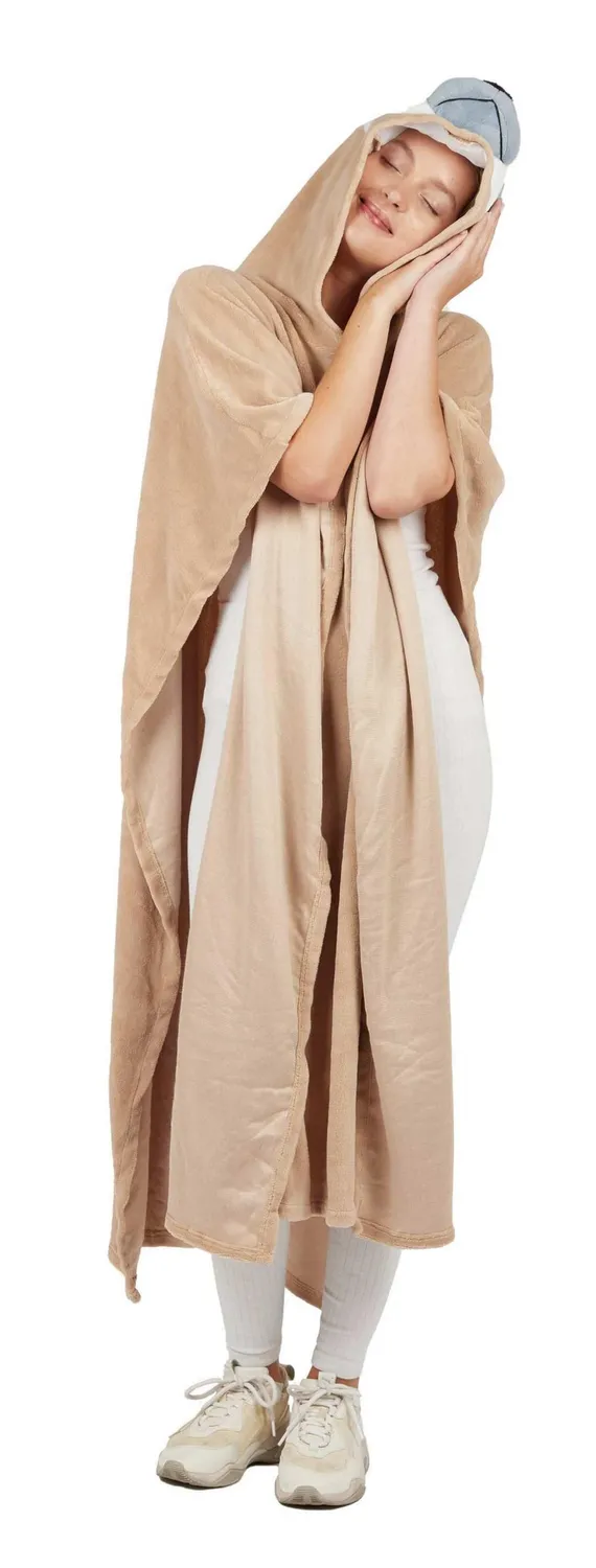 P'tit Clown 97005 Poncho Carnevale Beige Adulti