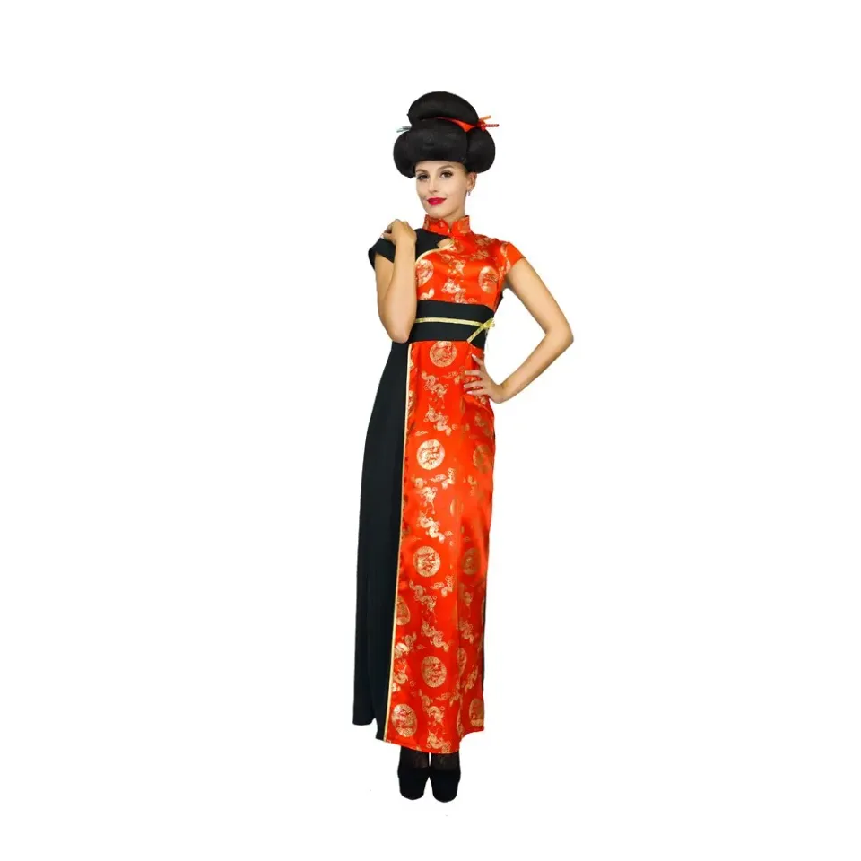 SEA HARE Vestito Geisha Donna Raso Cinese per Feste