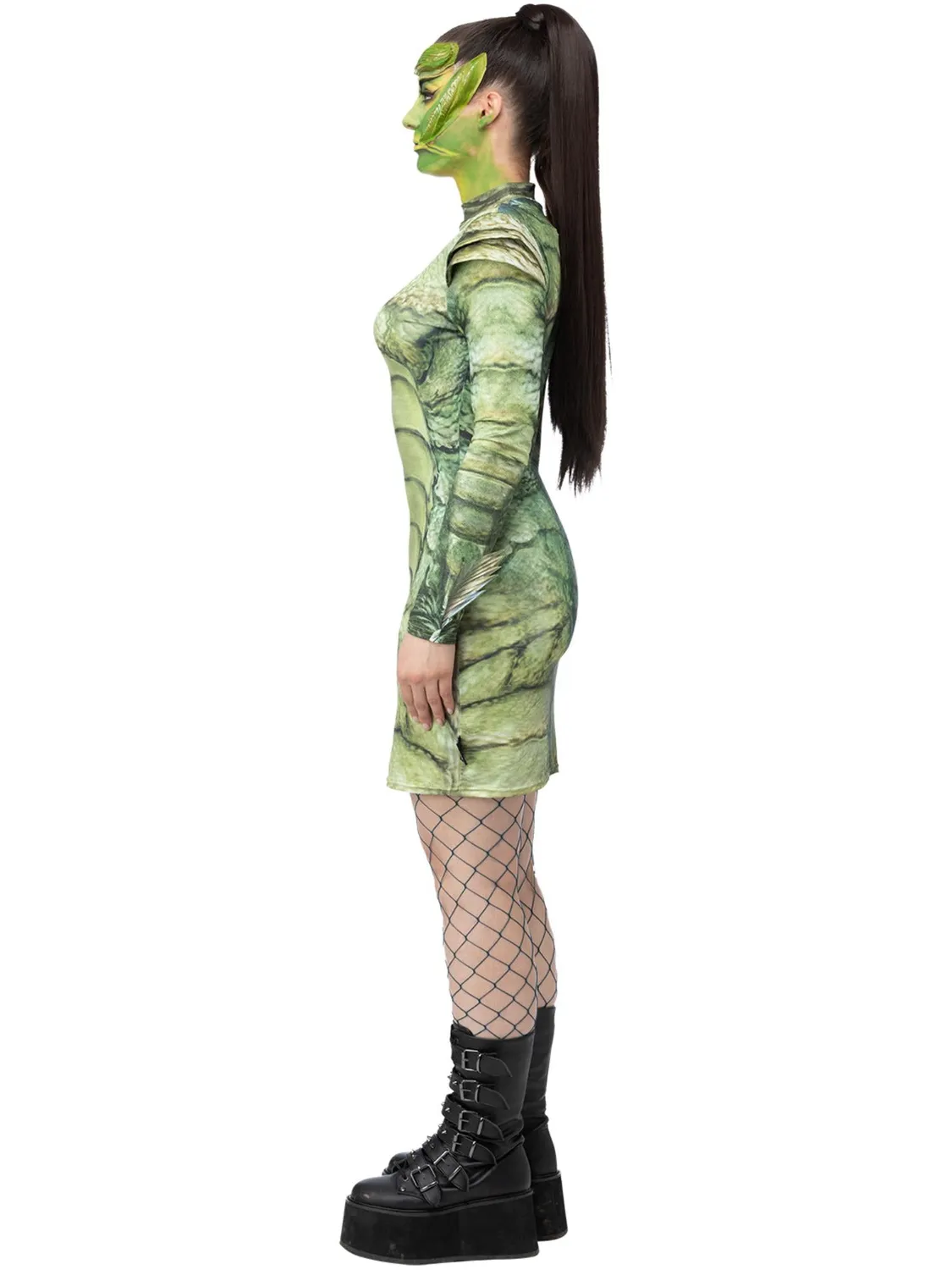 Smiffys Universal Monsters Creature costume donna verde