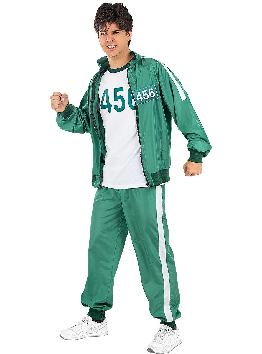 Funidelia Squid Game Player 456 maglietta verde