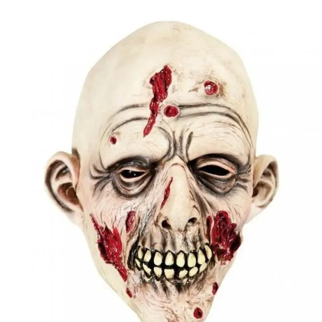 P'tit Clown 12882 Maschera Morto Vivente Adulti Lattice