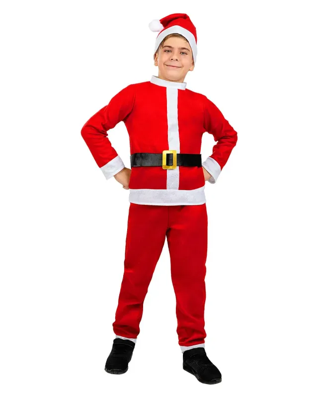 Funidelia Babbo Natale Costume Bambino 7-9 Anni
