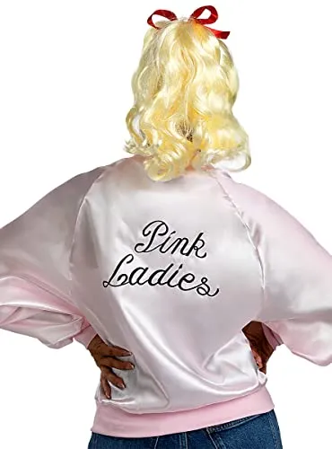 Funidelia Pink Girls parrucca donna anni 50 bianca Sandy