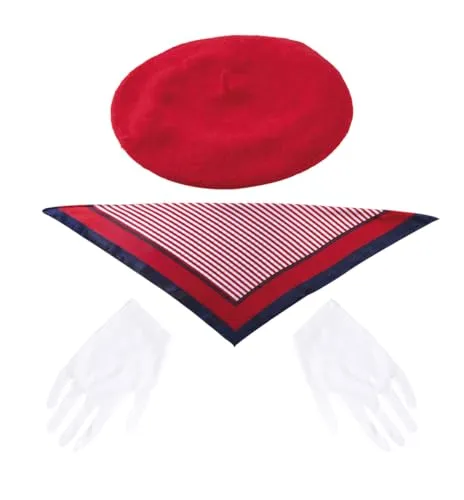 P'tit Clown costume bambina taglia unica festa