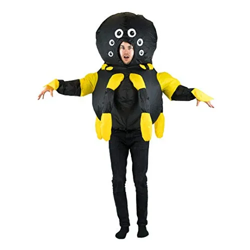 Bodysocks Costume Gonfiabile Ragno Adulto con Ventola