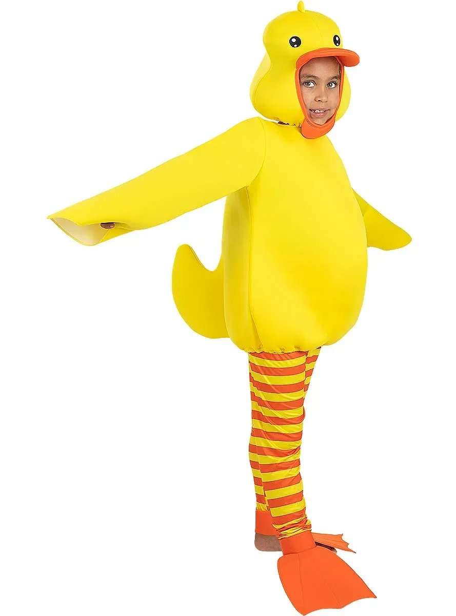 Funidelia Paperella di Gomma costume bambino 10-12 anni giallo