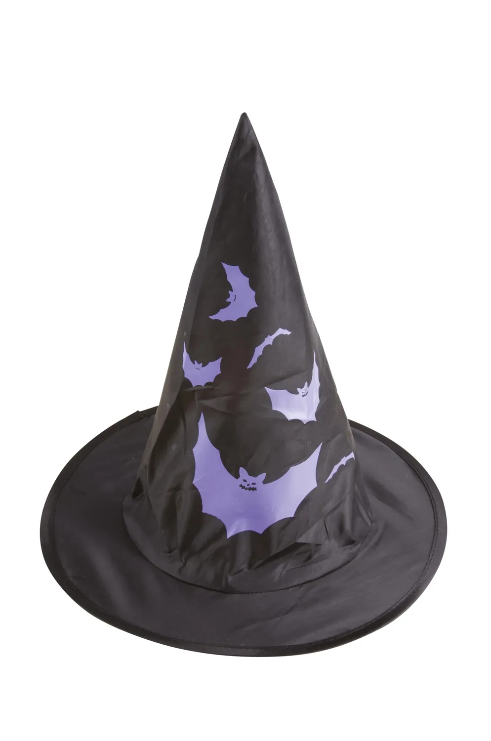 P'tit Clown Cappello da Strega Velluto Nero Bambino