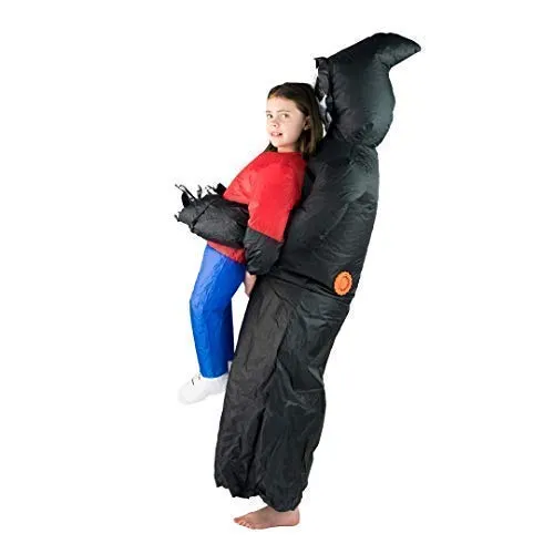 Bodysocks costume gonfiabile triste mietitore bambino con ventola