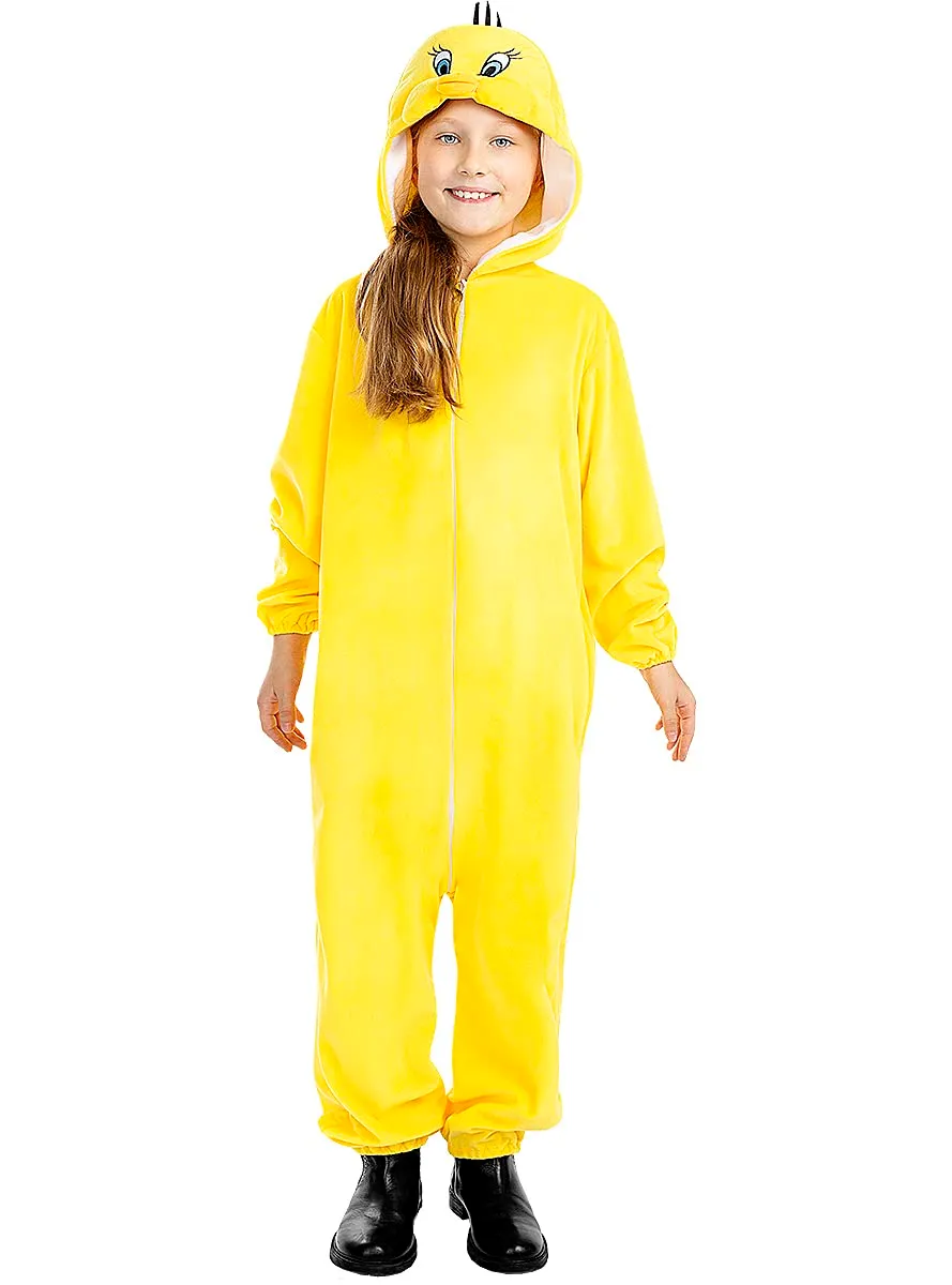 Funidelia Tweety costume bambino 5-6 anni giallo cartoni